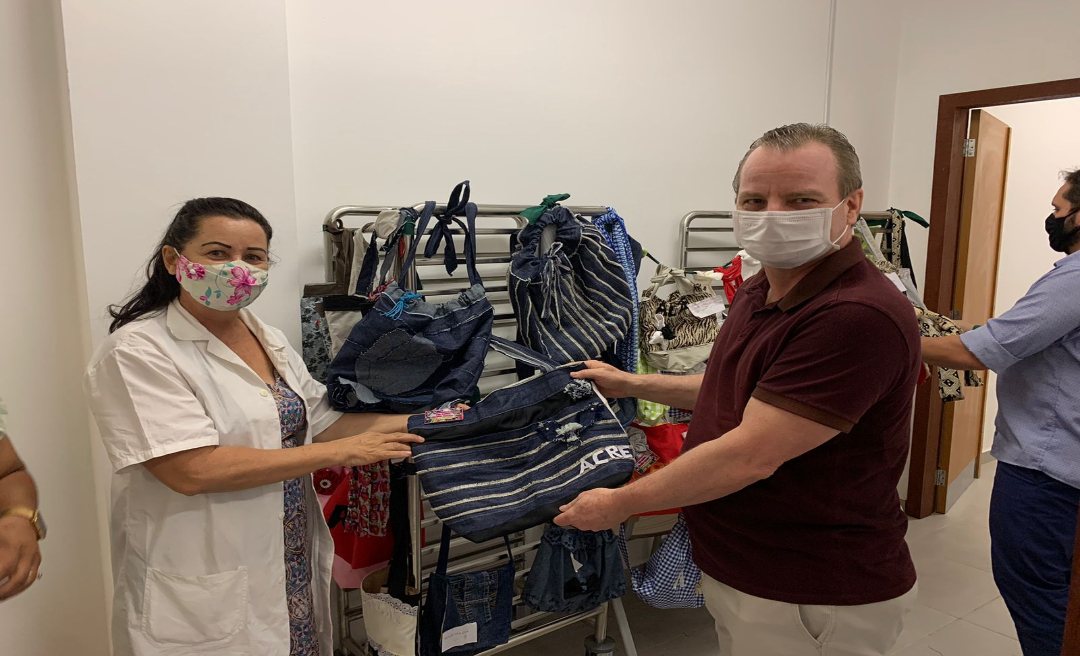 Pedro Longo apoia projeto "Costura Criativa" que leva renda a inúmeras famílias com matéria-prima de fácil acesso